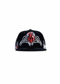 LA fitted hat 'Burning Royalty'